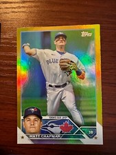 2023 Series 1 Base Gold Foil #260 Matt Chapman - Toronto Blue Jays