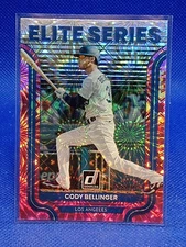Cody Bellinger 2022 Donruss Elite Series Pink Fireworks ES-3 Los Angeles Dodgers