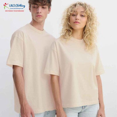 SOL'S Herren Damen Boxy Oversized T-Shirt Rundhals 100% Bio Baumwolle Uni Top