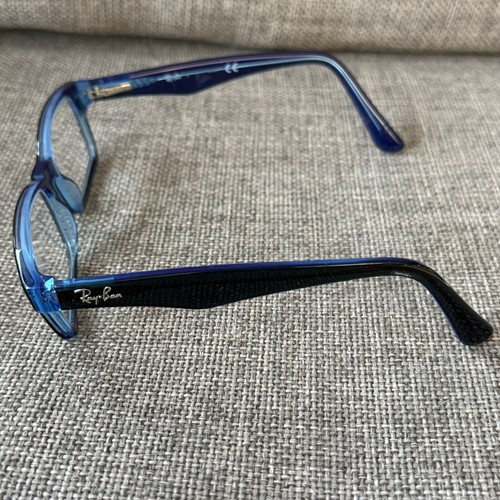 Ray Ban Kids Eyeglasses Frames RB1530 3667 48-16-130 Blue Full Rim Frame Only - Picture 5 of 9