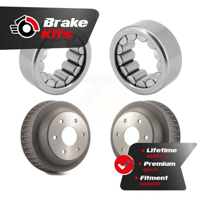 Rear Drum Brake & Bearing Kit For 1988-1998 Chevrolet K2500 GMC