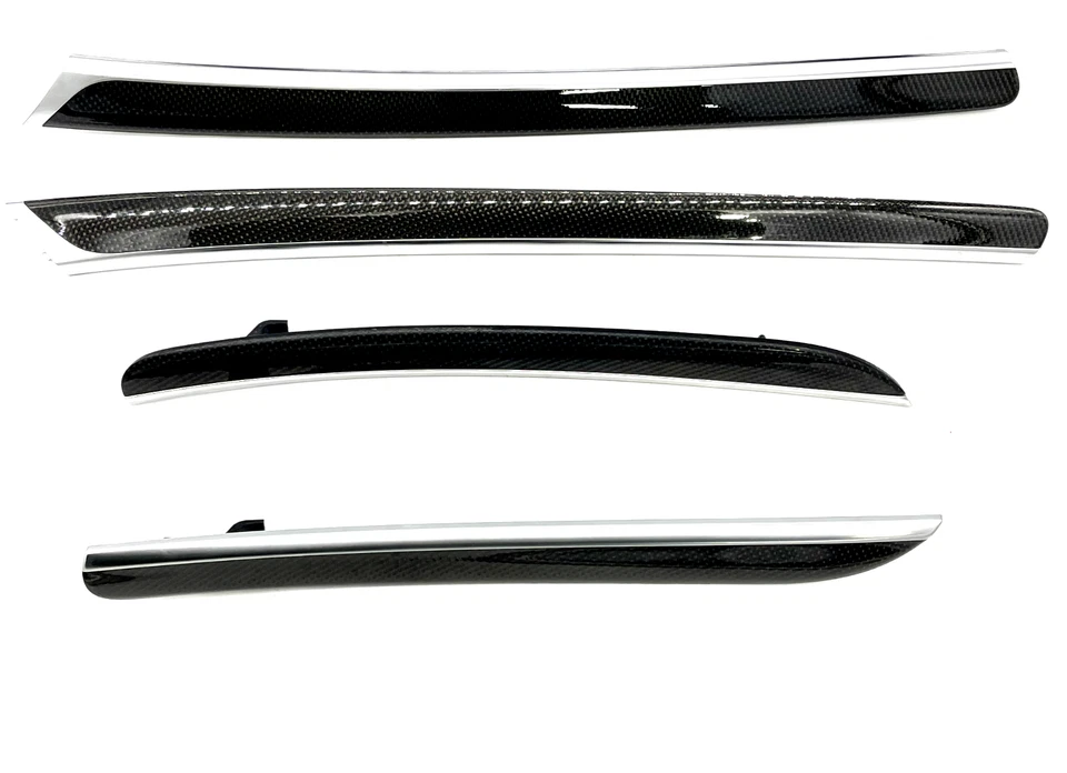 2013-2017 AUDI S5 B8.5 КОМПЛЕКТ ОТДЕЛКИ ИЗ УГЛЕРОДНОГО ВОЛОКНА ПЕРЕДНИЙ ЗАДНИЙ ЦЕНТР ЛЕВЫЙ ПРАВЫЙ OEM - Изображение 2 из 4