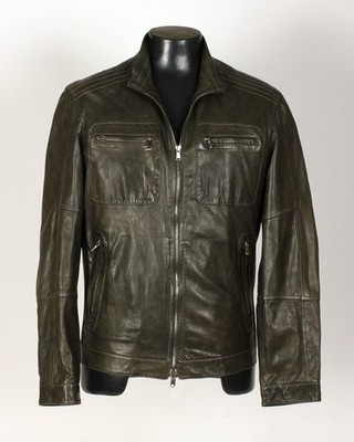 Brunello Cucinelli Leather Jacket - S / M - Dark Green - $7995  Retail