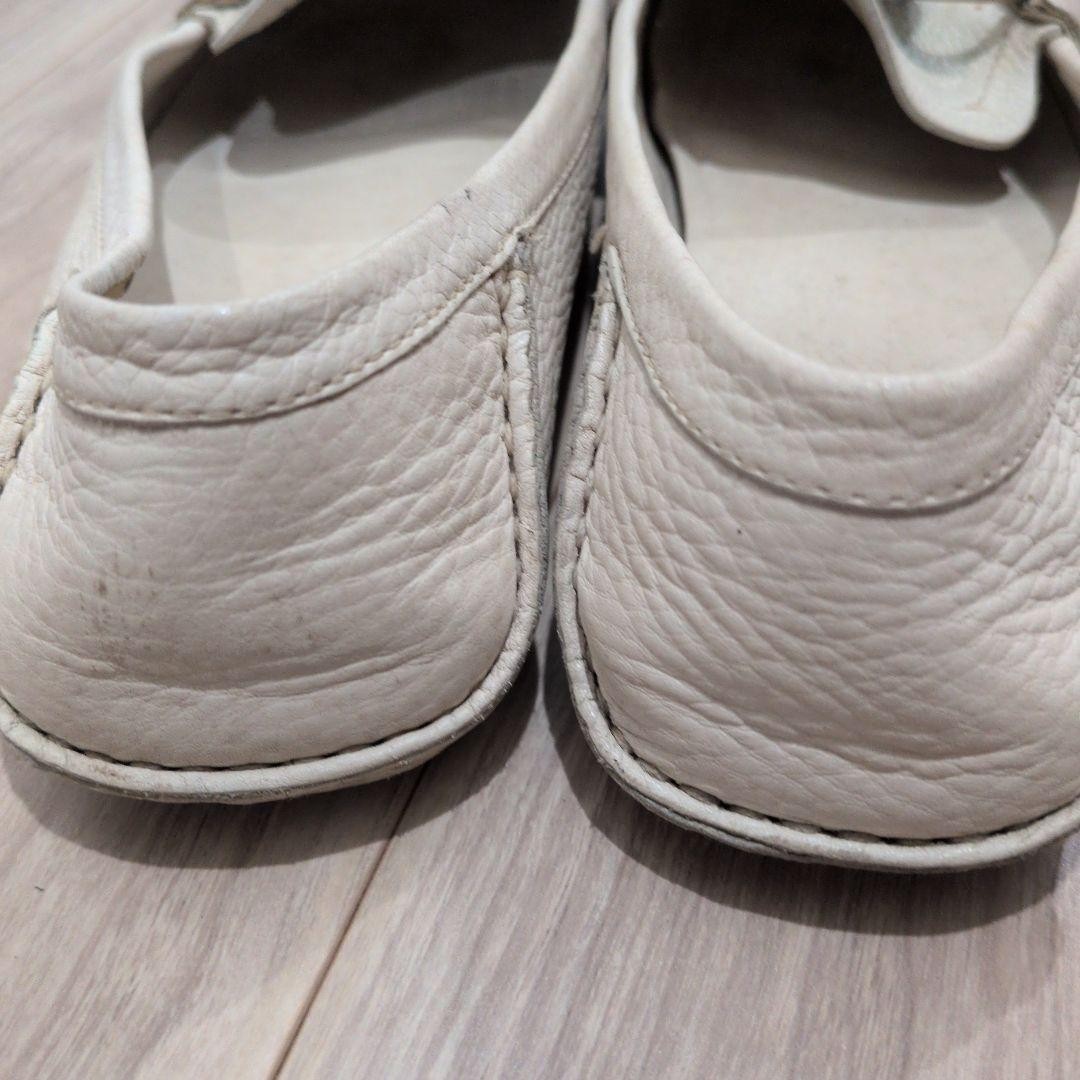 GUCCI Women's Loafers Horsebit Leather White EU36/US6 113288c thumbnail 20