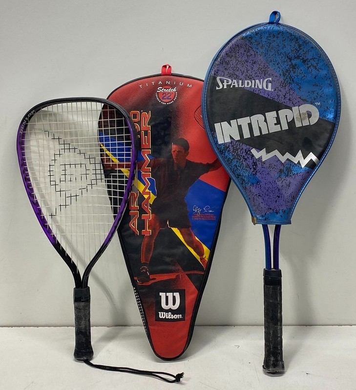 Set of 3 Tennis Rackets