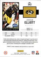 2020 Score #343 Jordan Elliott