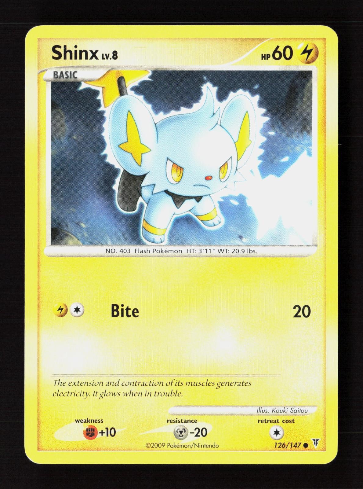 Shinx 126/147 Common Supreme Victors Pokemon Near Mint