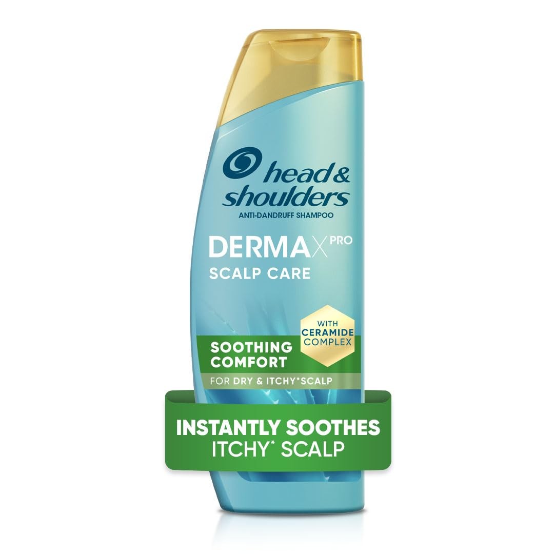 DermaXPro Soothing Comfort Anti Dandruff Shampoo 500ml with Aloe Vera Extract...