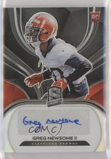 2021 Panini Spectra Rookie Auto 66/99 Greg Newsome II #255 Auto 0s9t
