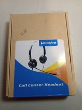 Voice Joy T600F Call Center Headset with Noise Cancelling Mic.  K