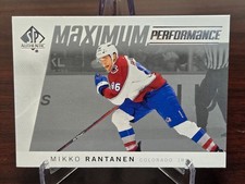 2024-25 Upper Deck SP Authentic Mikko Rantanen Maximum Performance #MP-8 Avs