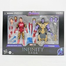 Marvel Legends Avengers Endgame Infinity Saga Iron Man & Thanos 2 Pack NEW 2021