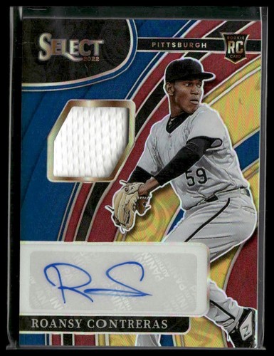 Roansy Contreras #RJA-RC 2022 Panini Rookie Jersey Autographs Tri-Color - Picture 1 of 2