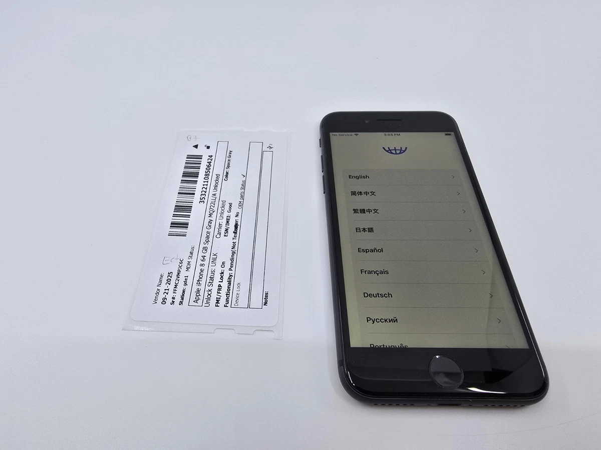 iPhone 8 Black Network Unlocked for Sale - eBay