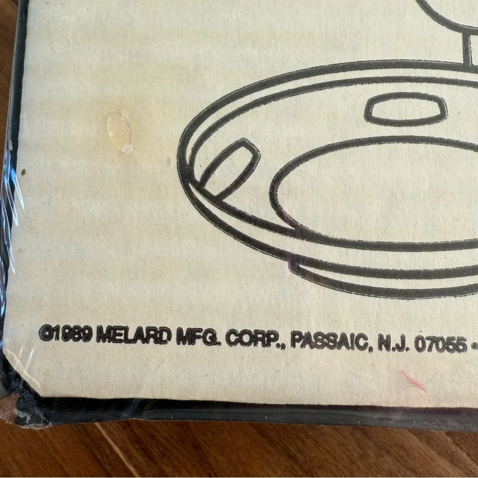 Soporte vaso cepillo de dientes baño vintage años 80 montaje en pared Melard Classica nuevo de stock Foto 4 de 4