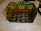 Marx Home Town Savings Bank Tin/litho 1920’s/30’s