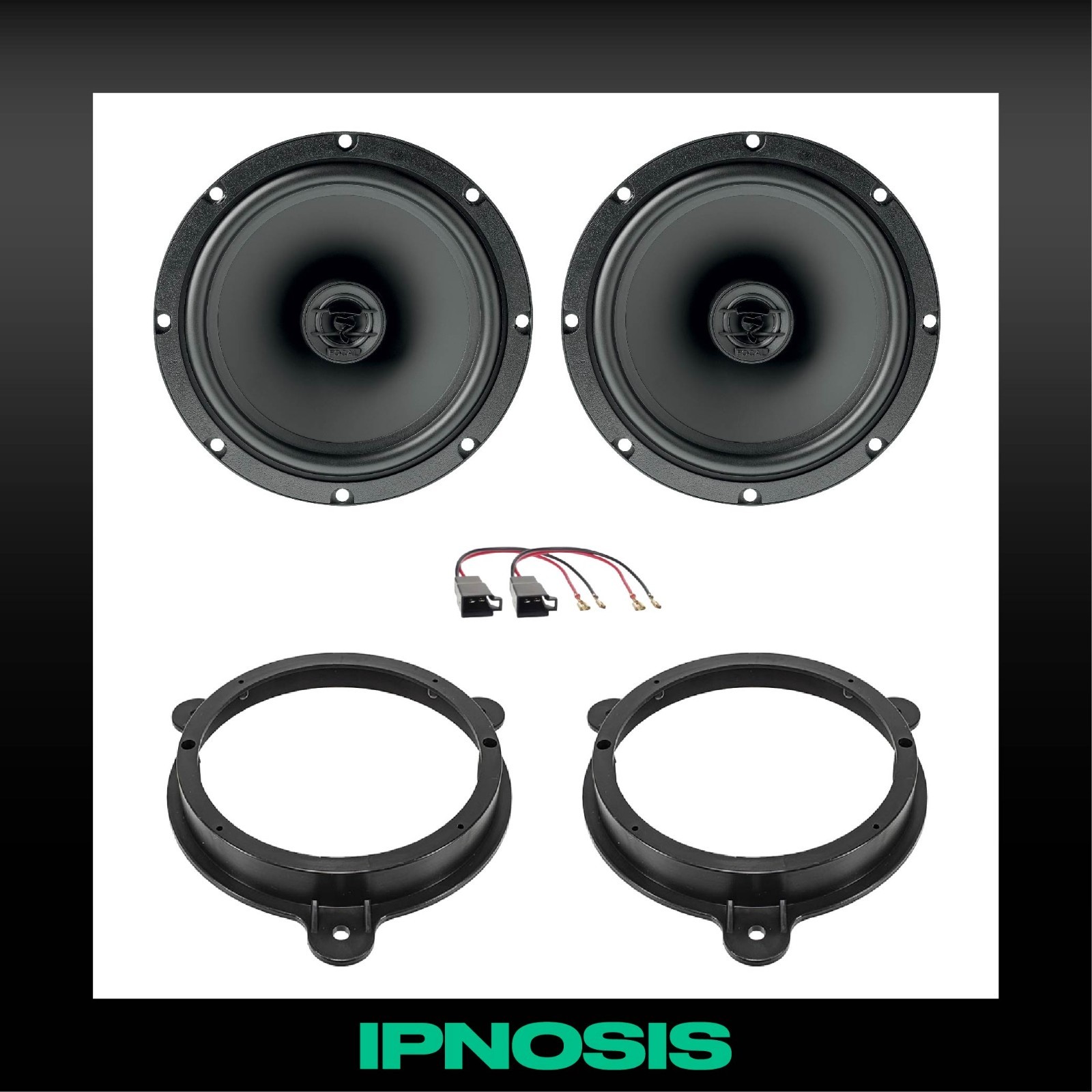 Kit Casse Renault Focal: Altoparlanti Plug & Play Anteriori Completi