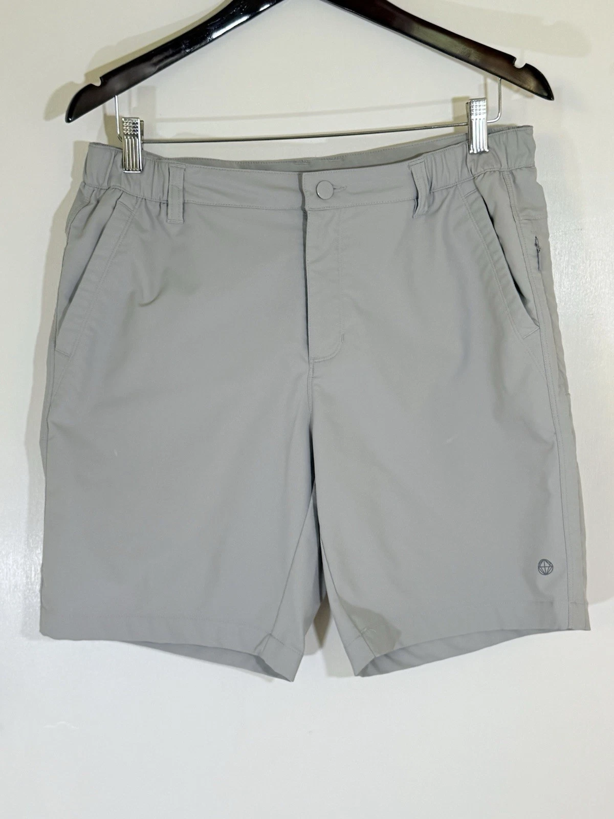 Mondetta Shorts Outdoor Lightweight Quick-Dry Hiking Gray Mens Size 32 See pics