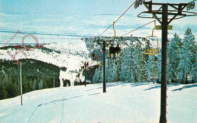Ansichtskarte:;Montana, Skigebiet Red Lodge, 1. Sessellift