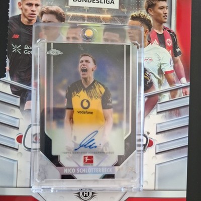 2025-26 Topps Chrome Bundesliga Superior Signatures Nico Schlotterbeck 14/25 BVB