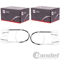 2X A.B.S. Handbremsseile Hinten Passend FüR BMW 5 Scheibenbremse Links+Rechts