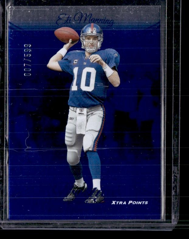 2024 Panini Prestige #227 Eli Manning Blue Xtra Points SN