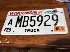 camion licence wisconsin expiré
