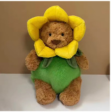 1Pcs 26cm Cartoon Bear Plush Toy Soft Pillow Cushion Cute Stuffed Doll Gift