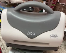 SIZZIX Texture Boutique Purse Style Embossing Machine + more