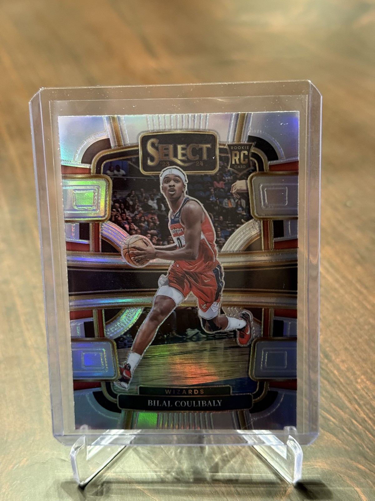 2023-24 Panini Select - Concourse Bilal Coulibaly #97 Silver Prizm (RC)