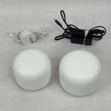 Google Nest Mesh Wifi Router H2D Access Point H2E w/ Power Cords READ