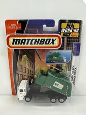 Camión de basura Matchbox Real Working Rigs 2009 Autocar ACX WM DIFÍCIL DE ENCONTRAR