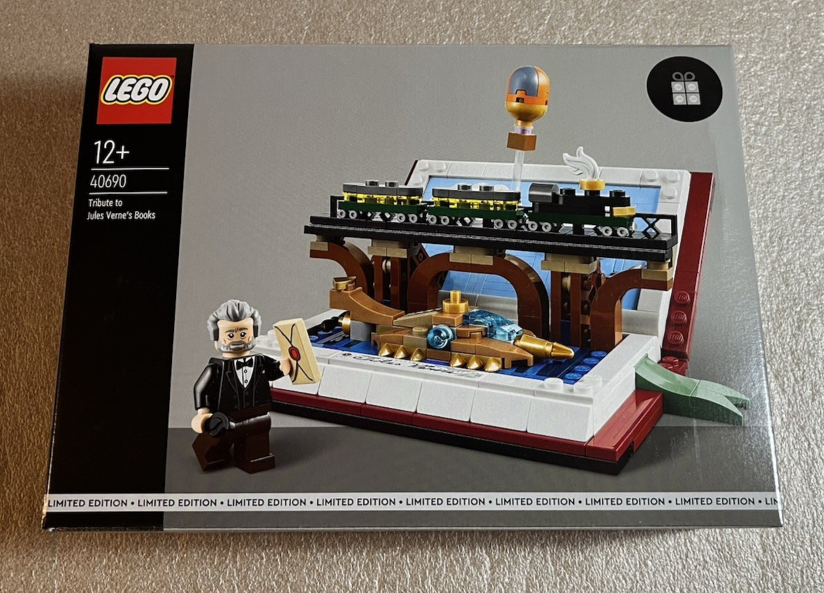 LEGO 40690 Jules Verne: Un Viaggio Straordinario in Mattoncini