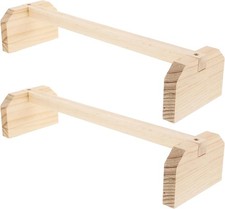 Wood Chicken Roosting Bar Perch Coop Brooder Stand for Chicks Parrots Birds