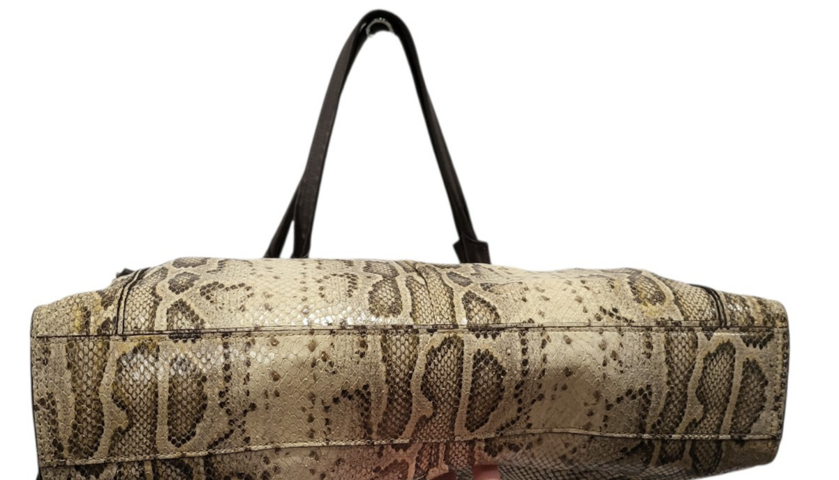 COACH Limited Edition Embossed HOLLY PYTHON Handb… - image 5