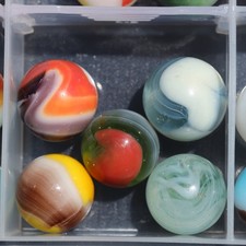 Lot of 5 Vitro Agate MARBLEs MIBs NM and M FREE Shipping