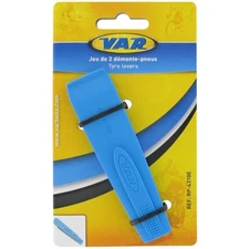 VAR Tools Tire levers (2) with large and flat profile display card RP-43100-C