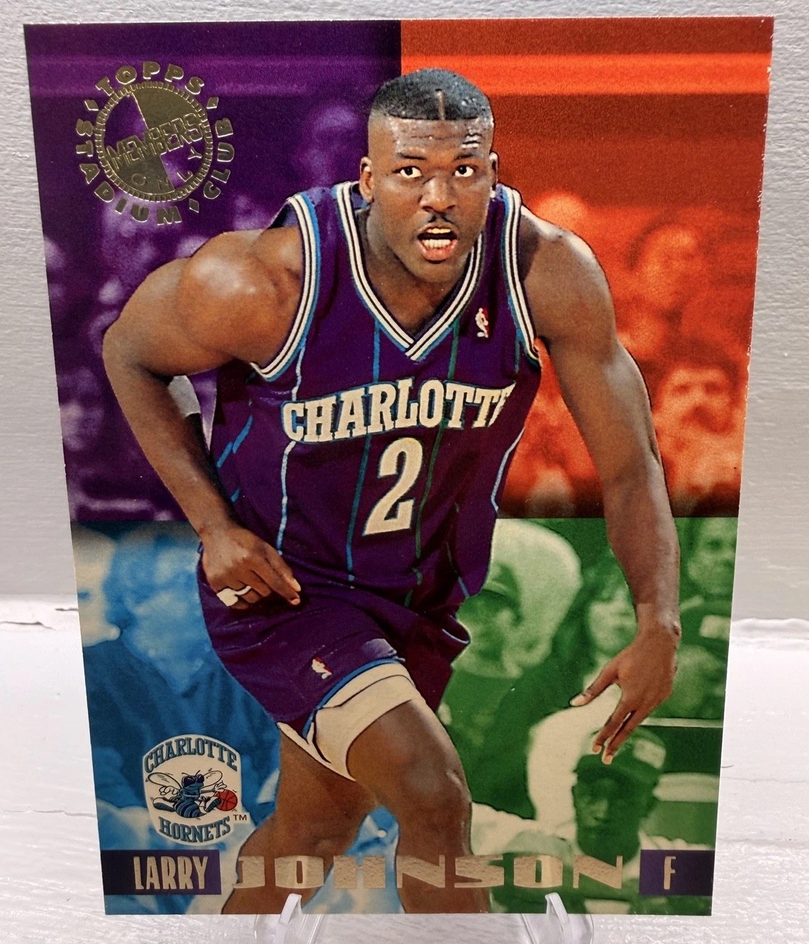 1994-95 Topps Stadium Club Members Only - Larry Johnson #21