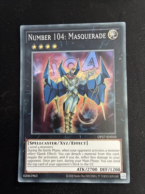 Nummer 104: Masquerade OP27-DE010 OTS Tournament Pack 27 Unlimited