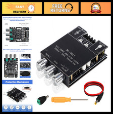 Bluetooth 5.0 Mini Stereo Amplifier 200W HiFi 2.0 Channel Audio Amp, AUX Input,