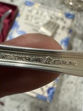 Westmorland George & Martha Washington Antique US Sterling Silver