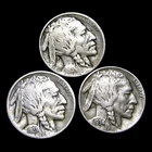 1913 1923 1934-D Buffalo Nickel Lot ---- Nice Coin Lot ---- #898M