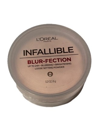 Loreal Infallible Blur-Fection Loose Setting Powder Brightening Light Pink 10