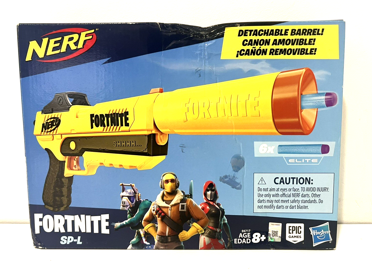 NERF FORTNITE SP-L ELITE DART BLASTER REPLICA PISTOL GUN