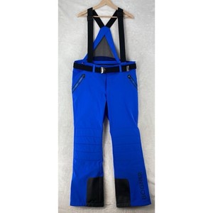 Bogner Ski Pants Men's 38 Blue Curt Softshell Waterproof Quilted Knee Slim Fit