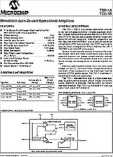TELCOM TC911ACPA DIP-8 AUTO-ZEROED OPERATIONAL AMPLIFIERS #md