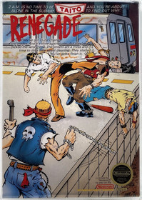 Renegade Target Set Nintendo NES New 1987 Factory Sealed WATA Graded TOP POP