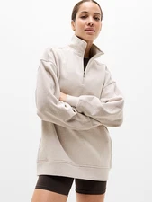 Athleta - Forever Fleece 1/4 Zip Sweatshirt - BEST SELLER 50 %