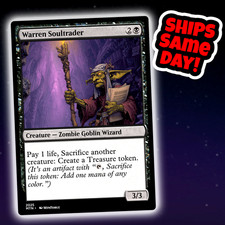 Warren Soultrader - Custom Art Magic: The Gathering Playtest Card - Commander