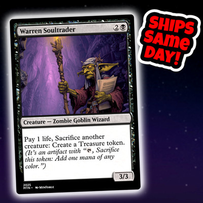 Warren Soultrader - Custom Art Magic: The Gathering Playtest Card - Commander